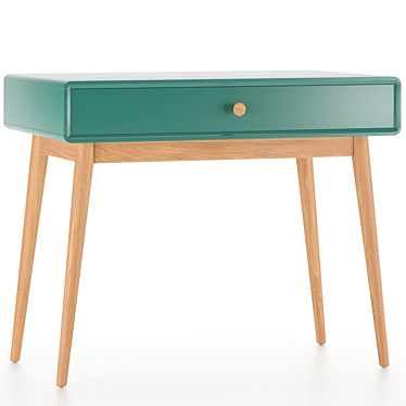 Scandi Writing Desk 3D model image 1 