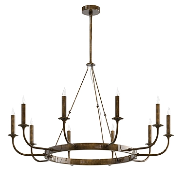 Elegant Berlin Chandelier - Stunning! 3D model image 1 