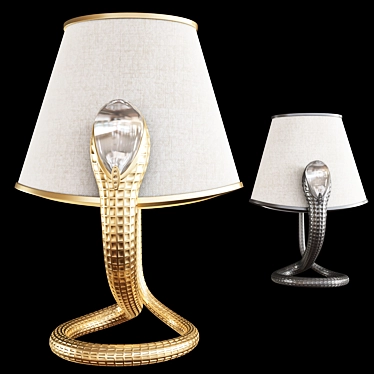Elegant Creep Profile Table Lamp 3D model image 1 