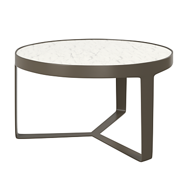 Elegant Thea Cocktail Table 3D model image 1 