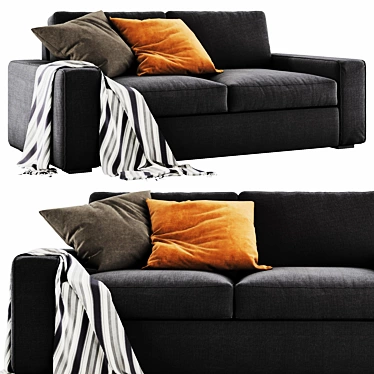 Modern Kivik Sofa: Sleek Design, 3D Model 3D model image 1 