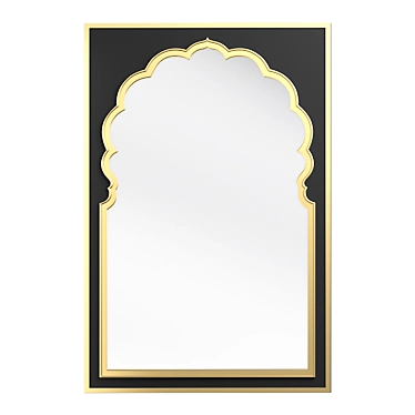 Luxury Theodore Alexander Wall Mirror 3D model image 1 