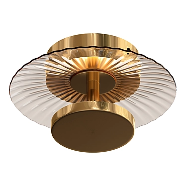 Elegant LED Ceiling Light 3D model image 1 