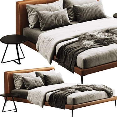 Modern BoConcept Arlington Bed 3D model image 1 