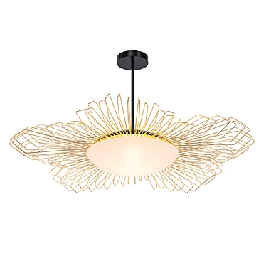 Flower Power LED Pendant 3D model image 1 