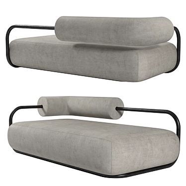 Max Voytenko Rura Sofa: Modern Comfort for Your Living Room 3D model image 1 