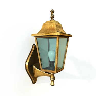 Modern Duwi Street Light Lamp 3D model image 1 