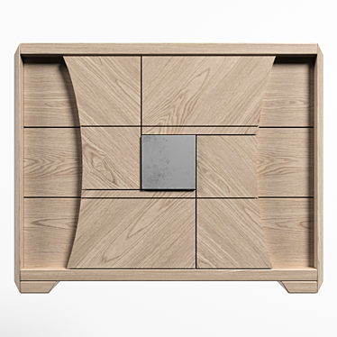 Modern Quadro Chest of Drawers: Arvestyle 3D model image 1 