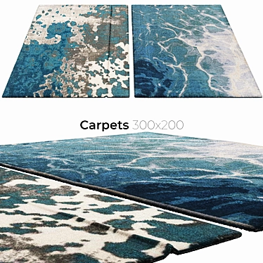 Elegant Interior Carpets 3D model image 1 