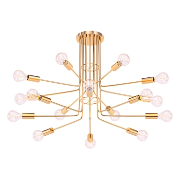 Astro Ceiling Light: Modern Elegance 3D model image 1 