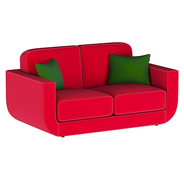 Nè Nest-Inspired Sofa 3D model image 1 