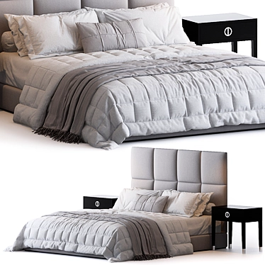 Sofa & Chair Co. Bed 3D model image 1 