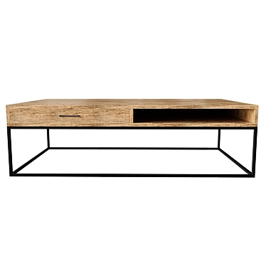 Modern Stockholm Coffee Table 3D model image 1 