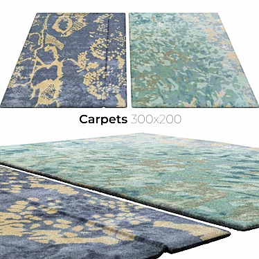 Luxury Interior Carpets 3D model image 1 