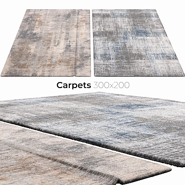 Elegant Interior Carpets 3D model image 1 