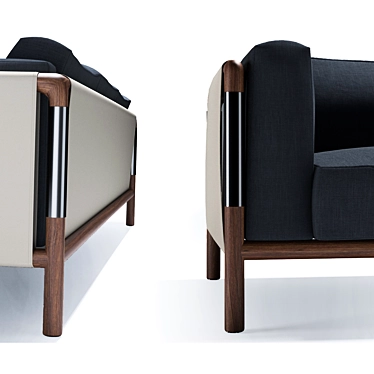 Giorgetti Urban: Sleek Sophistication, Maximum Comfort 3D model image 1 