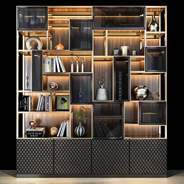 Stylish Cabinet Furniture by Studia 54 3D model image 1 