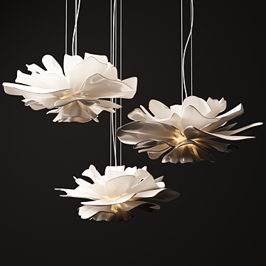 Juniper Love Blossom Chandelier 3D model image 1 