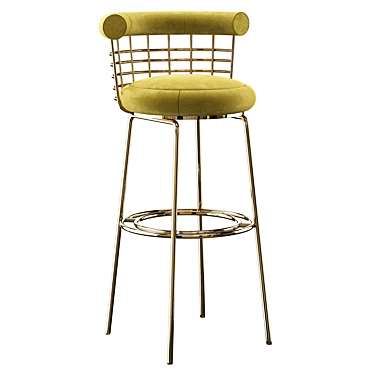 Sleek Berry Bar Chair 3D model image 1 