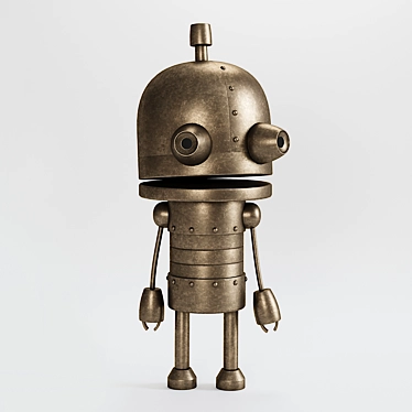 Joseph the Robot Statuette 3D model image 1 