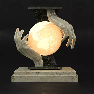 GlobeEmbrace Lamp 3D model image 1 