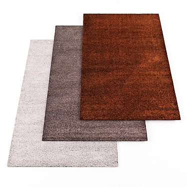 20-Piece Assorted Carpet Collection 3D model image 1 