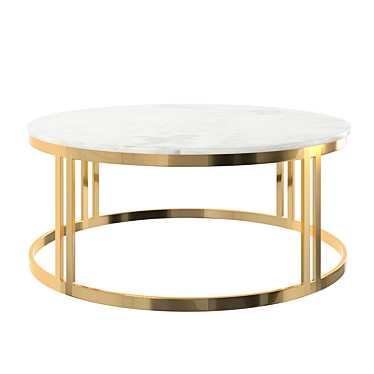 Modern Elegance: Nicola Coffee Table 3D model image 1 