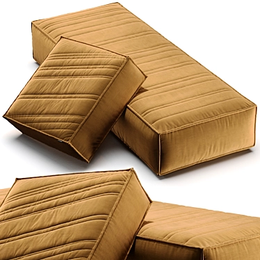 Stylish Stack Sofa for Modern Living 3D model image 1 