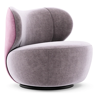 Comfort and Style: Bao Walter Knoll Armchair 3D model image 1 