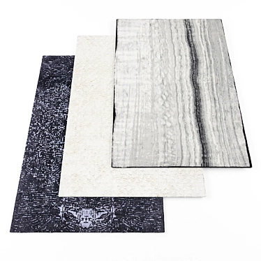 Texture-Rich Carpet Collection 3D model image 1 