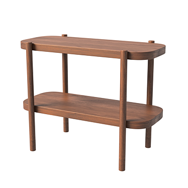 Stylish LISTERBY Console Table 3D model image 1 