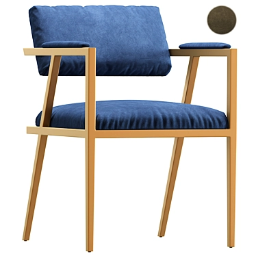 Sleek home concept Ventu chair 3D model image 1 