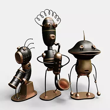 Machinarium Collection: Miniature 3D Figures 3D model image 1 