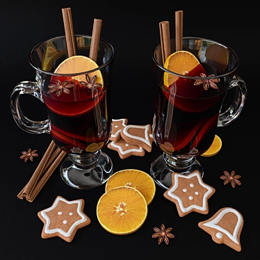 Christmas Bliss Mulled Wine Kit 3D model image 1 