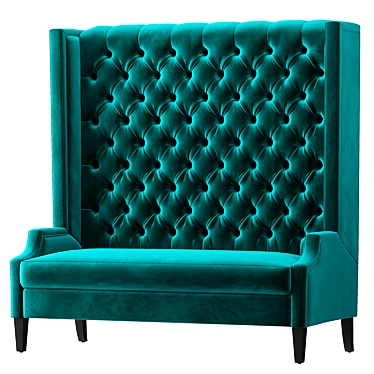 Eichholtz Spectator Sofa: Sleek, Stylish, and Comfortable 3D model image 1 