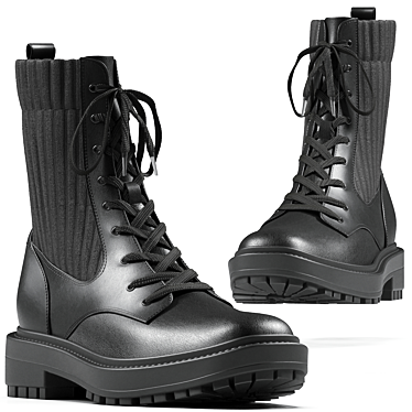 Lydell Boot: High-Quality 3D Model 3D model image 1 