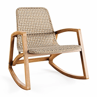 La Forma (ex Julia Grup) Taniska - Classic Rocking Chair,Rope, Fabric, Rattan
Classic Rocking Chair 3D model image 1 