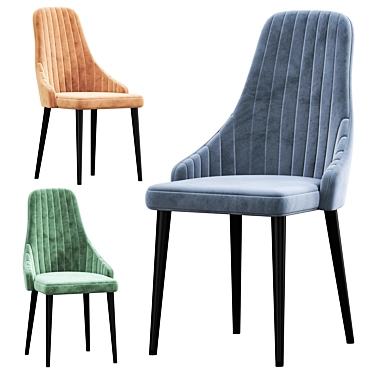 BARY Chair - Elegant Deephouse Design 3D model image 1 