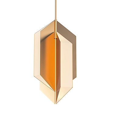 Elegant Ophelion Pendant Light 3D model image 1 