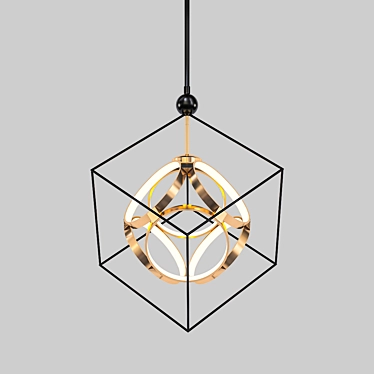  Modern Elegance: MONZA CHANDELIER 3D model image 1 