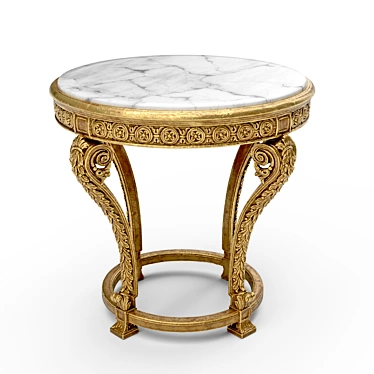 Elegant Roberto Giovannini Side Table 3D model image 1 
