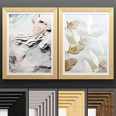 Art Frame 656: Stylish & Versatile Home Decor 3D model image 1 