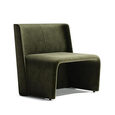 Timeless Comfort Armchair 3D model image 1 