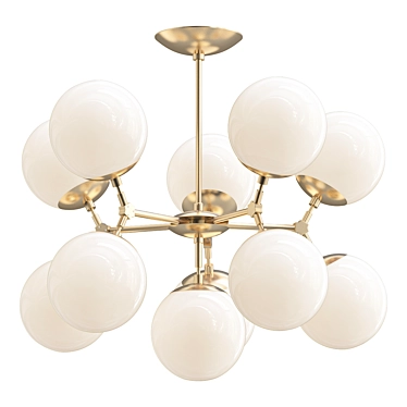 Cosma Chandelier - Elegant Lighting for your Space 3D model image 1 