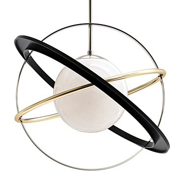 Luminous Elegance: Apogee Pendant Light 3D model image 1 