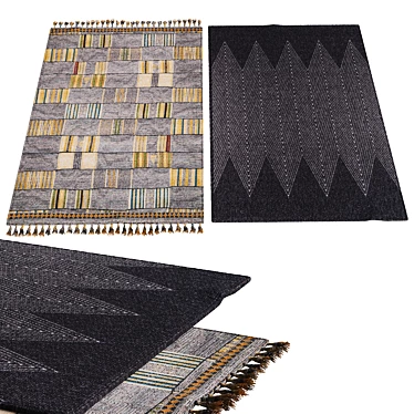 Elegant Interior Carpets 3D model image 1 