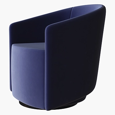 Padova U Armchair by Parla - Elegant and Comfortable 3D model image 1 