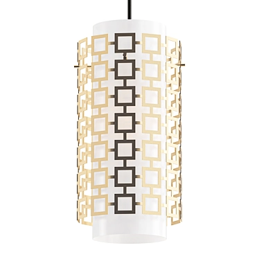 Parker Pendant Light: Sleek Elegance 3D model image 1 