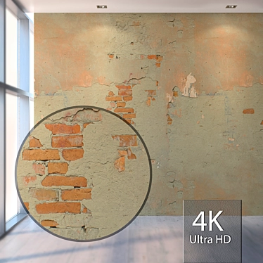 Seamless Plaster Texture 3D model image 1 