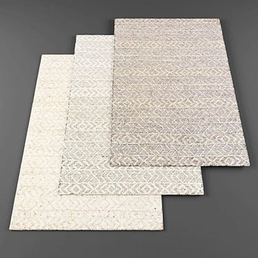 High-Resolution Rugs Bundle 3D model image 1 